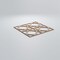 Ekena Millwork Large Fleetwood Decorative Fretwork Wood Wall Panels, Hickory, 23 3/8"W x 23 3/8"H x 3/8"T WALW24X24X0375FLTHI - alternate 6